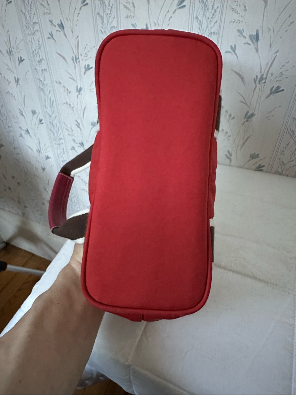 Coach Hampton Mini Red Tote - Picture 6 of 14